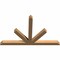 Ekena Millwork Saratoga Timber Gable Bracket, Western Red Cedar, 96"W x 60"H x 5 1/2"D x 5 1/2"F, 15/12 Pitch GBW096X60X0606SAR00SWR - alternate 3